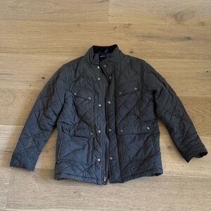 GAP Kids Quilted Black Jacket